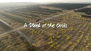 7.9M views · 28K reactions | How can we boost vitality in the desert? #Huawei solutions look to the sun! With #AI and digital tech, a steed-shaped solar farm generates power, while benefiting the environment and locals in the Kubuqi Desert, Inner Mongolia. Learn how the world’s largest solar panel image is providing an eco-friendly future. #MakeItPossible #Solar #Power #PV #EcoFriendly | Huawei | Facebook