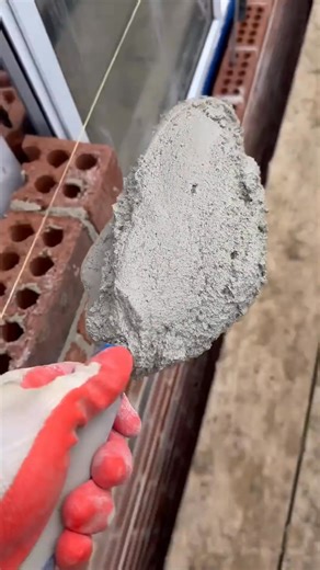 A soft mortar mix with white cement part 02 #follow #bricklaying #memes #instagram #trending #explore #instagood #asmr #love #construction #fyp #foryou #viral #viralvideos #satisfying #explorepage #reels #photography #viralpost | Janiyah Rae