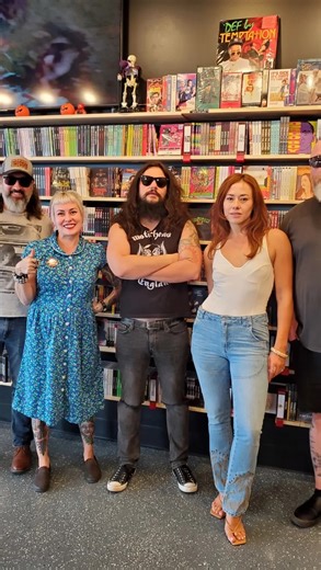 Dora Madison | Denver recap with the GANG #bliss #jimmyandstiggs @horrorsectionstudios | Instagram