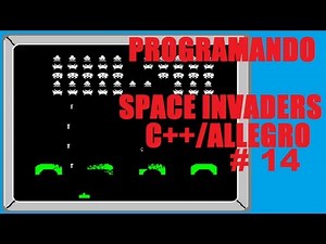 Programando Space Invaders C++ Allegro | # 14 Mover enemigos