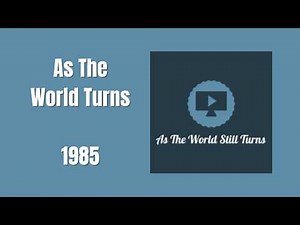 As The World Turns | Full Episode| 1985