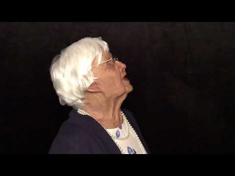 Grandma. Female fit silicone mask