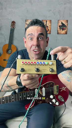 Fiz Loucura de ligar minha guitarra na Cuvave cube baby para violão e o resultado é de explodir a cabeça 🤯 #guitarra #cuvave #violao