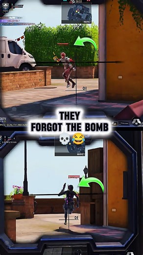 They Forgot the Bomb 💀😂 #codm #codmobile #callofdutymobile