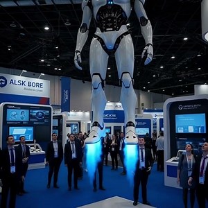 🤖✨《高科技人形機器人大登場！未來感爆棚！》🤖🌟「超ハイテク人型ロボット登場！未来がここに！」🤖⚡“Ultra High-Tech Humanoid Robot Showcase!” #funny