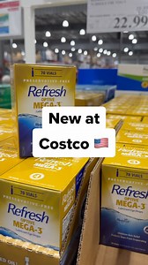 5.1K views |  New Costco Item Alert  - Refresh Optive Mega-3 (1875027) #costco #costcofinds #EyeCareEssentials #RefreshMega3 #DoctorRecommended | Andy Shen | Facebook