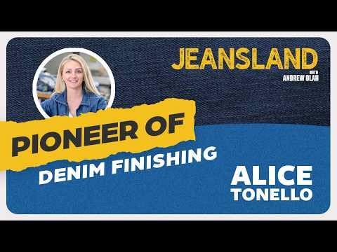 Pioneer of Denim Finishing with Alice Tonello