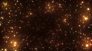 Abstract Shining Gold Particles 4K Animation Motion Background Shimmering Christmas Glittering Particles