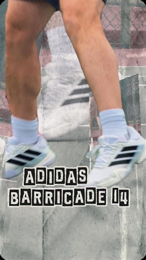 👉 New Arrival! The Adidas Barricade 14 in Core White/Black just dropped. Be one of the first to get it now at TennisExpress.com 👟🎾 #TennisExpress #NewArrival #AdidasTennis #tennisshoes | Tennis Express