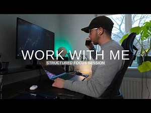 Work With Me | 2 Hour Structured Focus Session For Professionals | 50-10-50 Pomodoro Technique