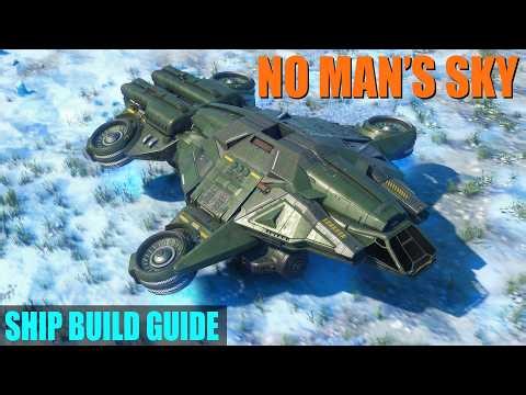 Build a Corvette Class Ship in No Man's Sky | Multi-role MR-7 Starhopper