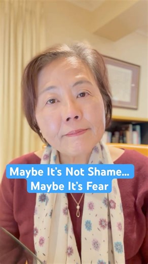 Maybe You're Not Ashamed...Maybe It's Fear.