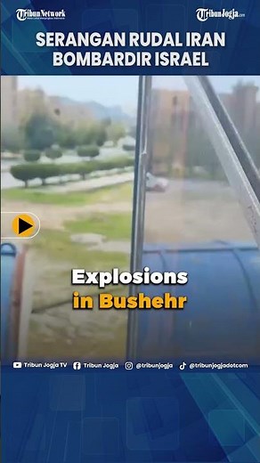 IRAN LAUNCHES MISSILE ATTACK ON ISRAEL, SIRENS SOUND IN NORTHERN ISRAEL #Shorts