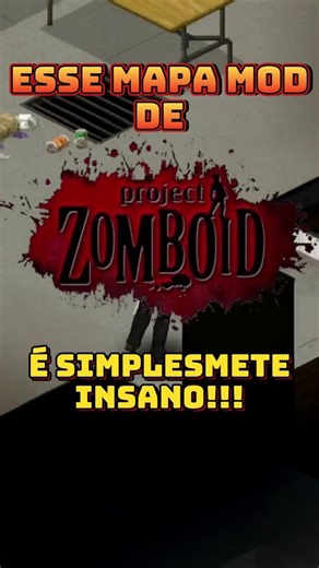 ESSE MAPA MOD DE PROJECT ZOMBOID É INCRÍVEL 🦊|Pz mods #projectzomboid #mods #jogos