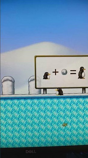 Tux penguin has a game? #linux #tux #games