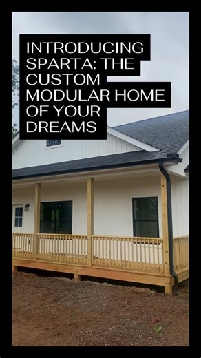 @carolina_custom_homes on Instagram: "Check out the Sparta I! If this stunning home is screaming "dream home" to you, don’t wait—contact us today to start making it yours! 336-226-9066 #CarolinaCustomHomes #DreamHome #CustomLiving #BurlingtonHomeBuilder #HomeSweetHome #BurlingtonDreamHomes #BurlingtonHomebuyers #ModularHomeMagic #CustomModulars #FarmHouseModulars #NCModularBuilders"