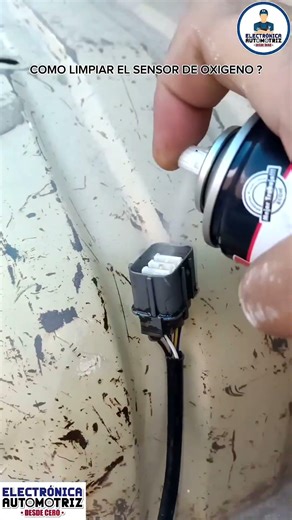 HOW TO CLEAN THE OXYGEN SENSOR!!! #automotiveelectronics #automobile