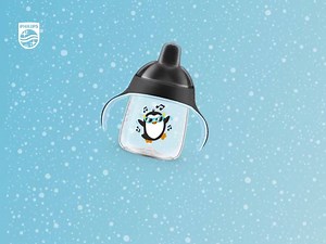 Our spout sippy cup is the perfect way to celebrate Penguin Awareness Day with your little waddler. http://philips.to/2jkjVJg | Philips Avent