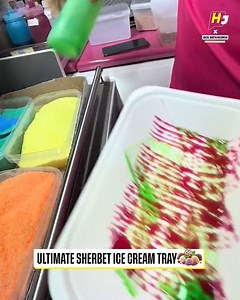 6 sauces. 6 ice creams. 6 sherbets. No spoons, no rules. Just dive in 😋 | Hollywood Journal
