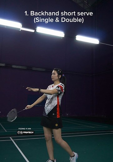 Learn 4 Types of Badminton Serves with Expert Tips