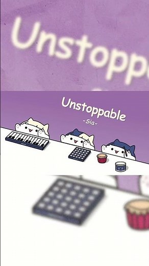 Sia - Unstoppable (cover by Bongo Cat) 🎧