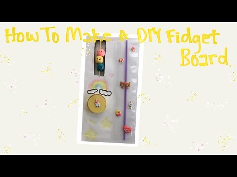 DIY Fidget Board | Fun and Cute | Fidget Toy