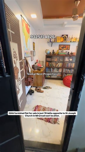 RONAK_KATHEETH_1701 on Instagram: "2bhk furnished flat for sale in just 78 lakhs. 625 carpet usable. Location St Joseph Church in Miraroad east. Conveyance available. 90% bank loan facility available. All castes welcome. Cosmo Mix Society. For more details call us and if we are unable to pickup your call then please message us on WhatsApp and my team will call back at earliest. Please feel free to reach my team below on call or what’sapp. Ronak - 8369435700 Pratham Joshi - 9325134826 Sidhant bha