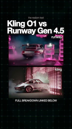 Kling O1 vs Runway Gen-4.5 – The Realism Test