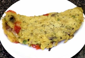 Alkaline Electric Veggie Omelet - Ty's Conscious Kitchen