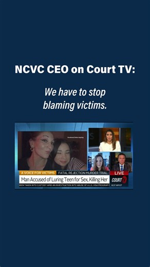 National Center for Victims of Crime on Instagram: "“In 2026, I thought we were beyond victim-blaming 14-year-olds.” Our CEO, Renée Williams, joined @courttvnetwork’s Opening Statements with @juliegrantesq today to discuss the murder of Demiah Appling and the ongoing trial of the man accused of killing her. This comes during Teen Dating Violence Awareness Month. According to the CDC, 1 in 12 teens who date report physical violence during their relationships and 1 and 10 report sexual violence. O