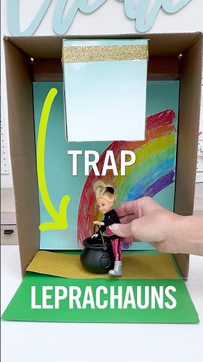 GENIUS LEPRECHAUN TRAP in 5 min!! #stpatricksday #easy