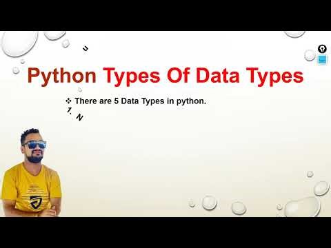 Python Session 20 Python Types data