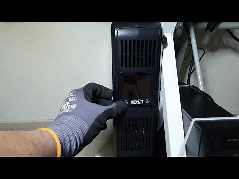TRIPP-LITE SMX1500LCD Digital UPS System, Test and Installation.