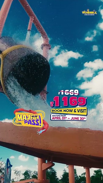 Wonderla Chennai Majaa Pass Now Live at ₹1,169*