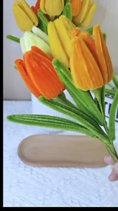 espero que inspire!!! tutorial para hacer tulipanes con alambre de plumas | Fresh Graduate.id