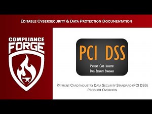 Editable PCI DSS Compliance Templates