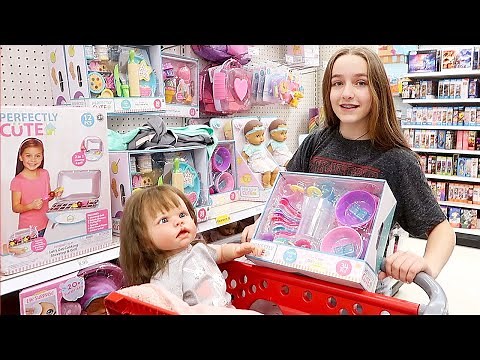 Shopping with My Reborn Toddler! Her First Outing and Shopping Haul!
