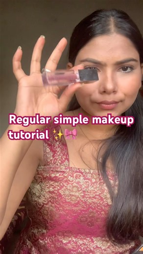 Regular simple makeup tutorial✨ #youtubeshorts #makeuptutorial #styly #grwm #makeup #fashionblogger