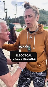 293K views · 1K reactions | Watch Garry Lineham perform an incredible ileocecal valve release in Malibu! ✨ This technique helps improve digestion and gut health by releasing tension in a key area of the body. It’s a game changer for anyone dealing with discomfort or digestive issues. Take a peek at this powerful healing moment!  #GutHealth #IleocecalRelease #HealingHands | Human Garage | Facebook