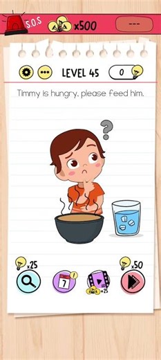 brain test 45 || brain test level 45