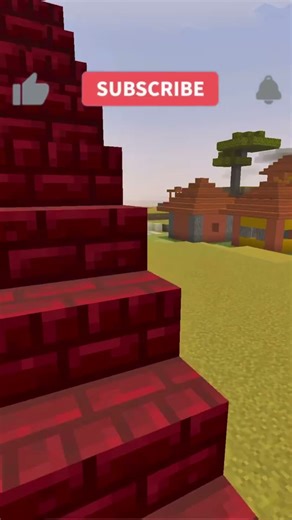I Built A Decent Nether Brick House In Minecraft! #shorts