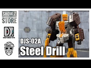 Craftsman Toys DJS-02A Steel Drill Hero Transformers Legend Class Nosecone