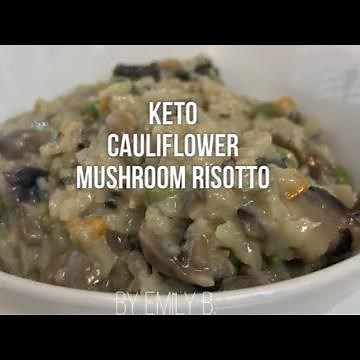 Keto Mushroom Risotto