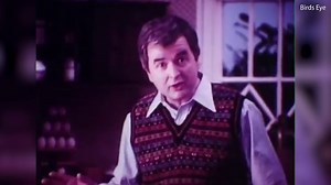 English actor Rodney Bewes stars in Birds Eye fish advert
