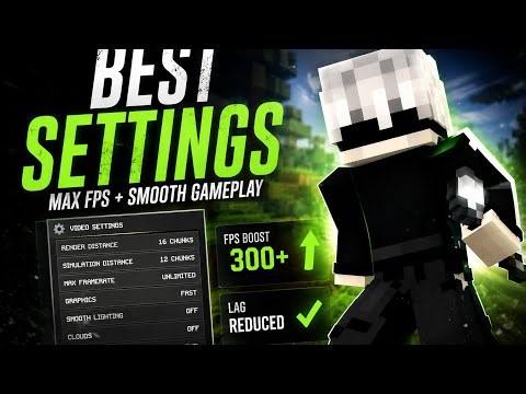 Increase Minecraft FPS to 300+ 🚀 Best Optimization Settings