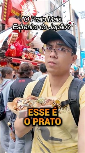O Prato mais "Estranho" do Japão? 🐙🇯🇵