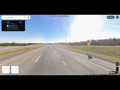 Kickapoo Turnpike (Interstate 335) southbound