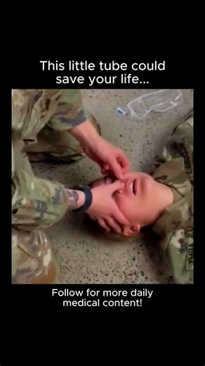This Little Tube Could Save Your Life...