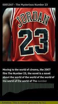 0001367 - The Mysterious Number 23