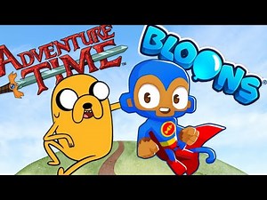 Bloons PLUS Adventure Time = FREE fun game!